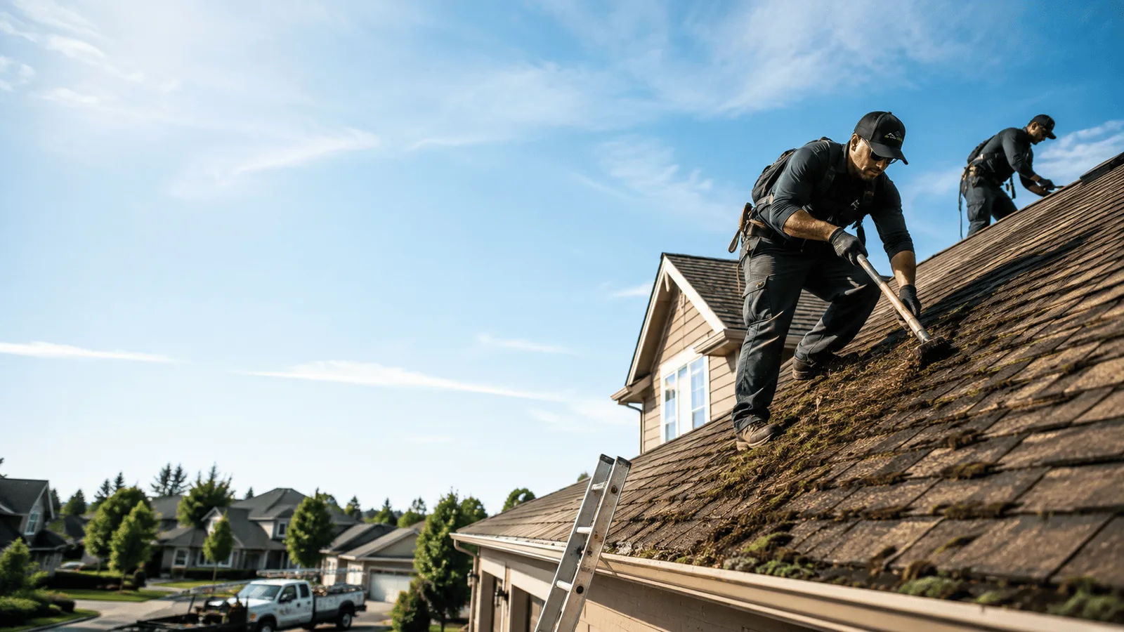 Roof Moss Removal in Hayward, WI near me